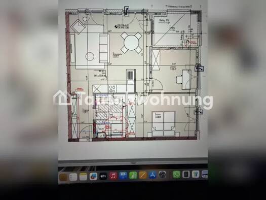 Wohnung zur Miete Tauschwohnung 1.100 € 3 Zimmer 77 m² 2. Geschoss Hartenberg/Münchfeld Mainz 55122