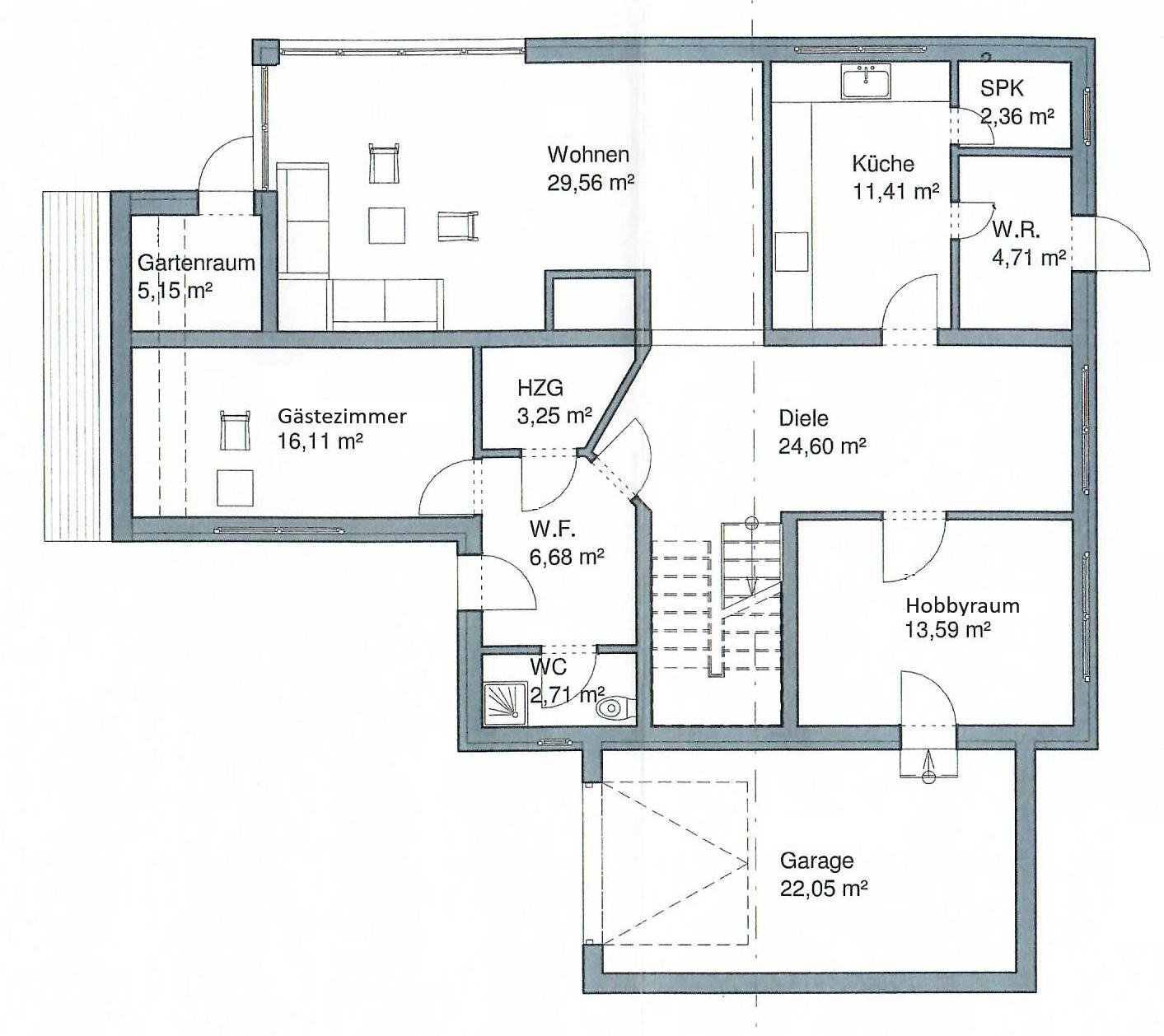 Einfamilienhaus zum Kauf 359.500 € 5 Zimmer 163 m²<br/>Wohnfläche 600 m²<br/>Grundstück Bardenfleth Berne 27804