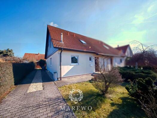 Doppelhaushälfte zum Kauf 299.000 € 5 Zimmer 116 m² 267 m² Grundstück frei ab sofort Frankenheim Markranstädt 04420