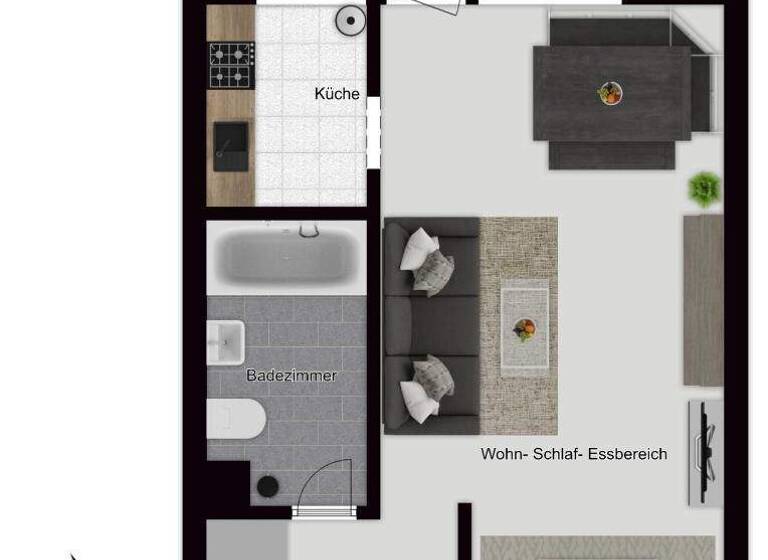 Wohnung zum Kauf 79.500 € 1,5 Zimmer 27 m² 3. Geschoss Mühlbach am Hochkönig 5505