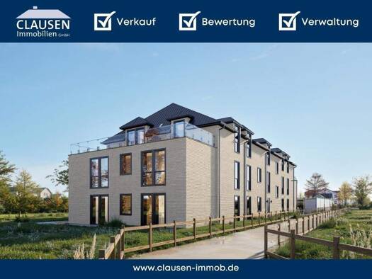 Wohnung zum Kauf - Erstbezug provisionsfrei 379.000 € 3 Zimmer 100,8 m² Bornhöved 24619