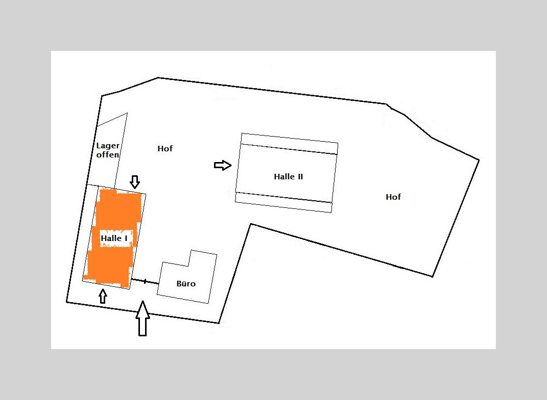 Produktionshalle zur Miete 2.288 € 572 m²<br/>Lagerfläche Immecker Str. 12 Meinerzhagen Meinerzhagen 58540