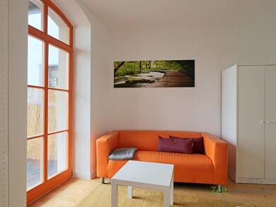 Wohnung zur Miete Wohnen auf Zeit 595 € 1 Zimmer 31,7 m² frei ab 01.09.2025 Nordvorstadt Weimar 99423