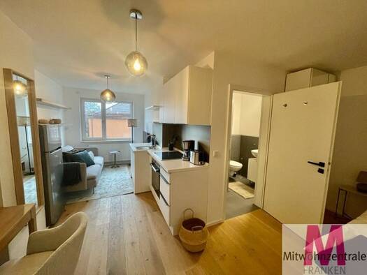 Wohnung zur Miete auf Zeit 860 € 1 Zimmer 24 m² frei ab 01.10.2026 St Johannis Weiterer Innenstadtgürtel West / Nord / Ost 90419