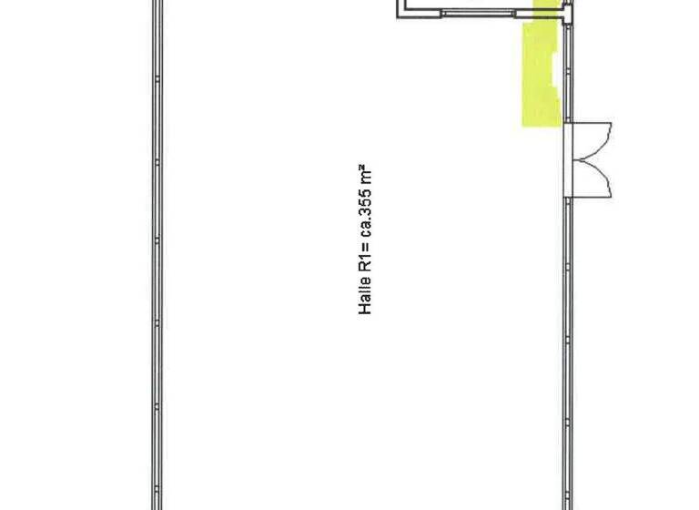 Lagerhalle zur Miete provisionsfrei 5.000 € 378 m² Lagerfläche Dölitz-Dösen Leipzig 04279