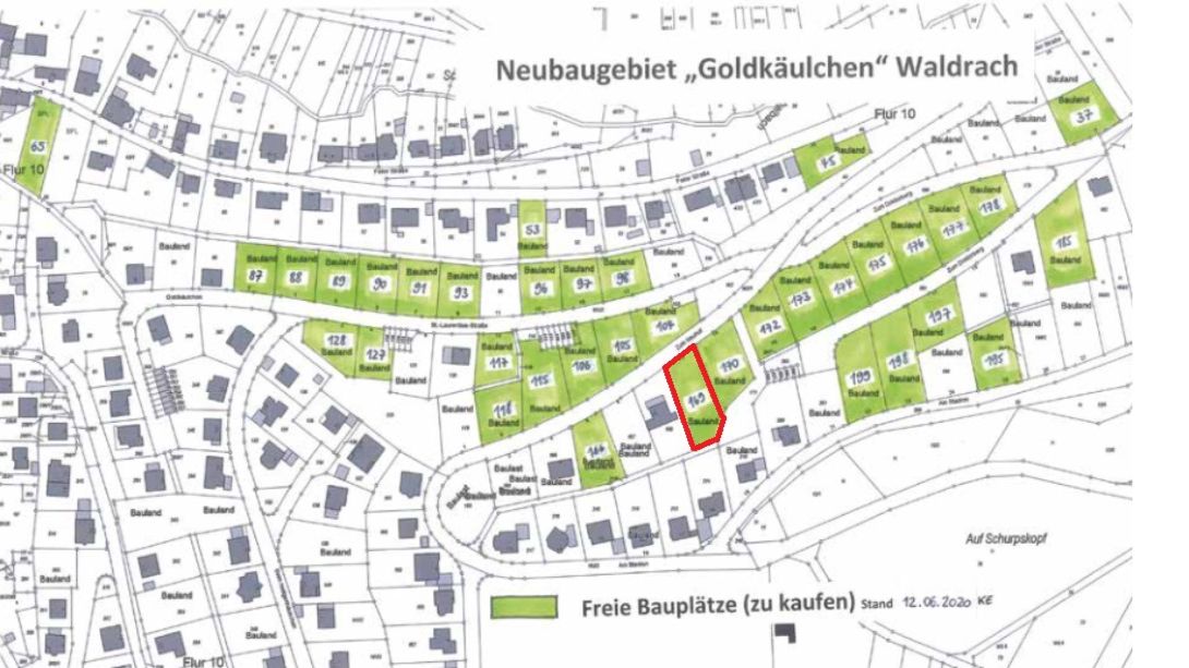 Grundstück zum Kauf 89.205 € 939 m²<br/>Grundstück Waldrach 54320