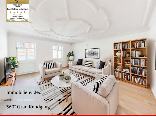 Wohnung zum Kauf 335.000 € 2 Zimmer 90 m² 1. Geschoss Neuburg Neuburg an der Donau 86633