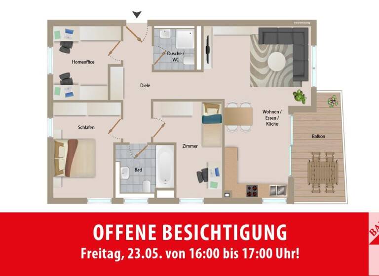 Wohnung zum Kauf provisionsfrei 515.000 € 4 Zimmer 84 m²<br/>Wohnfläche Aidlingen Aidlingen 71134