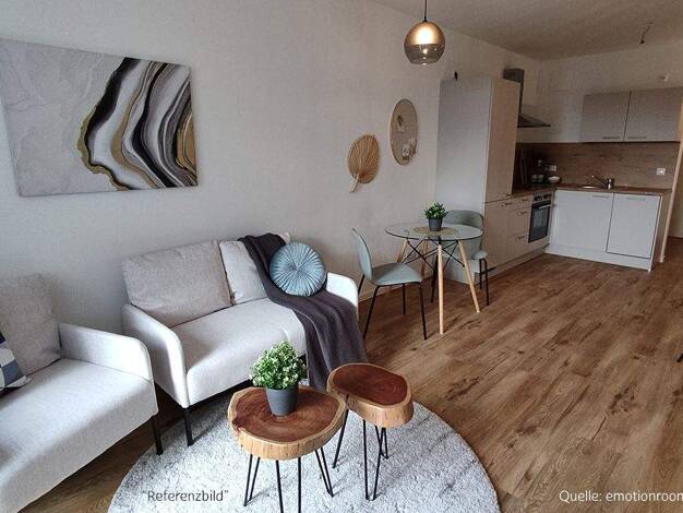 Wohnung zur Miete 596 € 2 Zimmer 47,7 m² 4. Geschoss Kieler Str. 90 Mockau-Nord Leipzig 04357