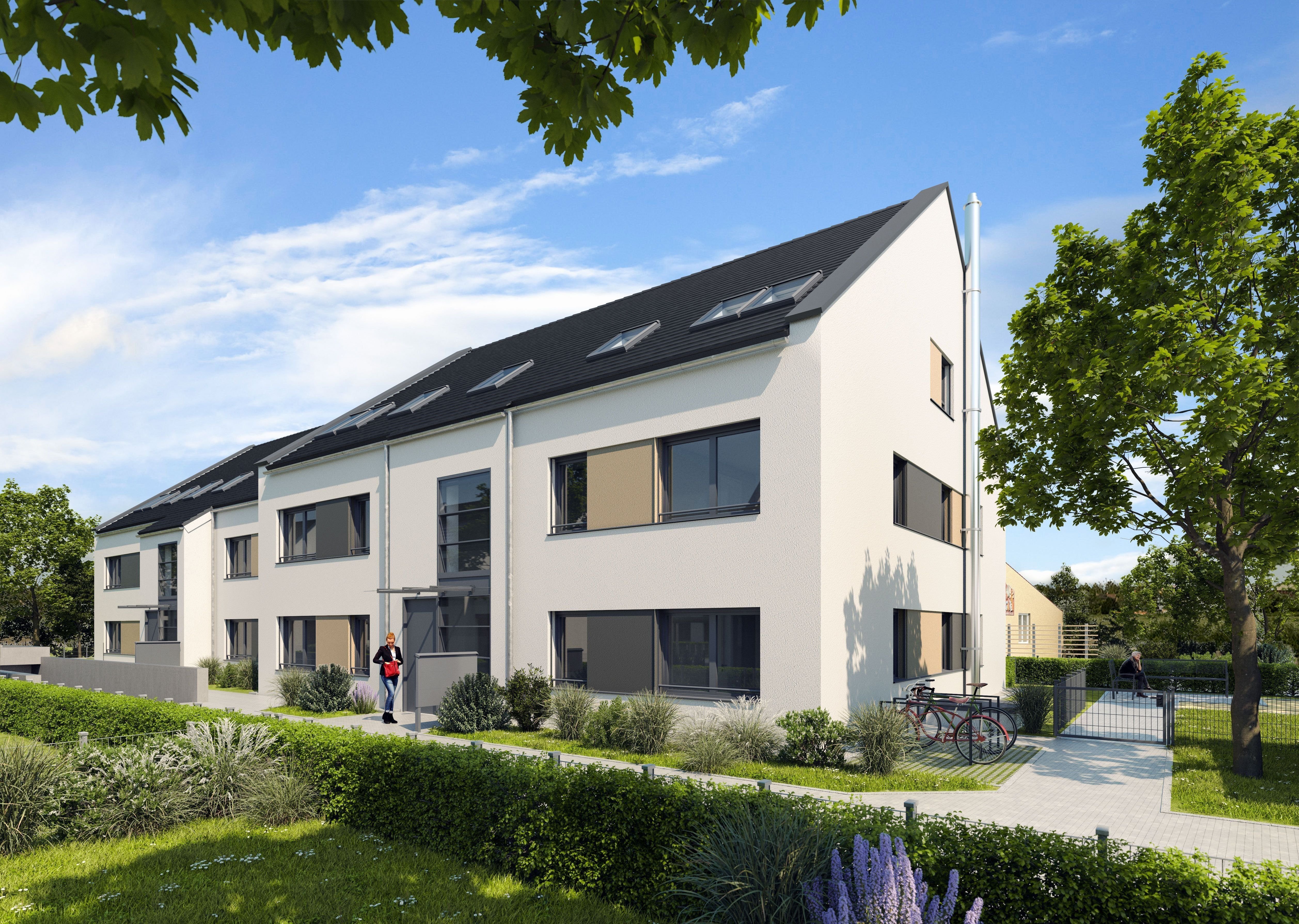 Terrassenwohnung zum Kauf provisionsfrei 713.832 € 3 Zimmer 86,3 m²<br/>Wohnfläche EG<br/>Geschoss Bischofsweiherstraße 34 Dechsendorf - West Erlangen 91056