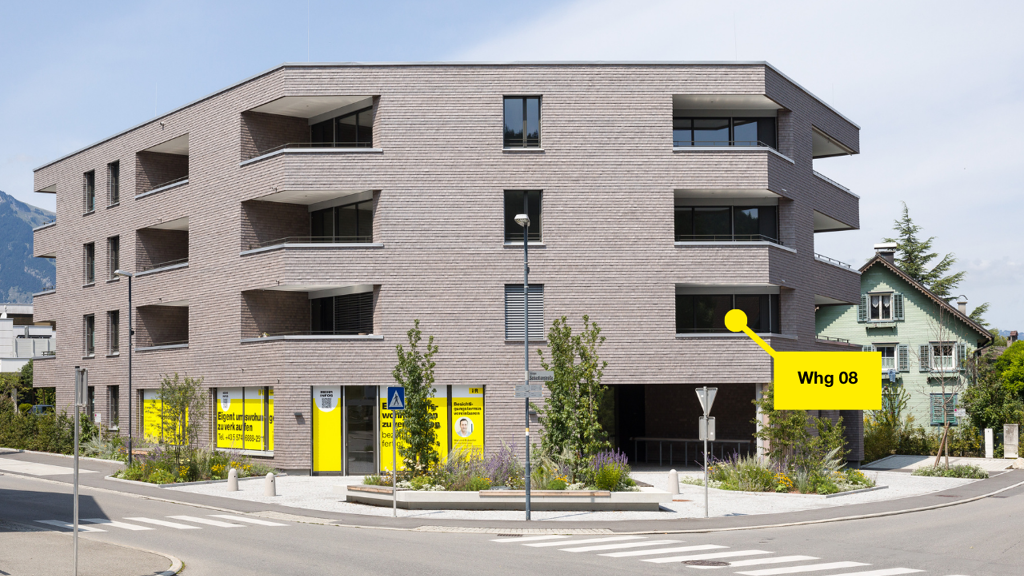 Terrassenwohnung zum Kauf - Erstbezug 353.999 € 2 Zimmer 50,9 m² 1. Geschoss Sebastianstraße 1 Feldkirch 6800