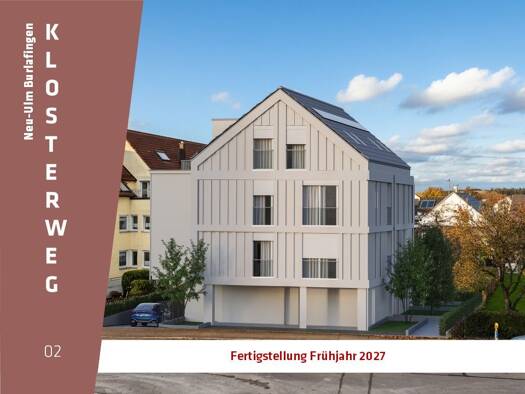 Wohnung zum Kauf - Erstbezug 344.900 € 2 Zimmer 56,7 m² 1. Geschoss Burlafingen Neu-Ulm 89233