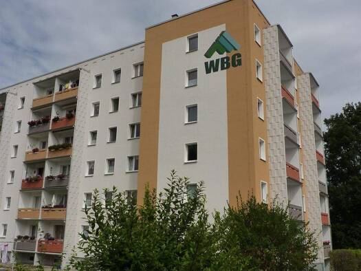 Wohnung zur Miete 345 € 2 Zimmer 47,4 m² 1. Geschoss frei ab 01.05.2026 Ernst-Thälmann-Straße 11 Lobenstein Bad Lobenstein 07356