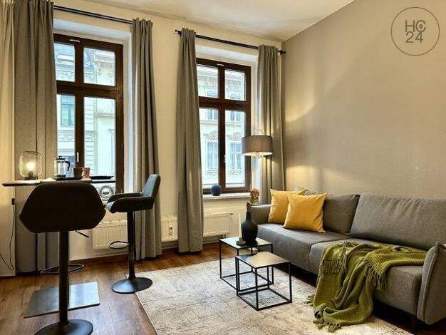 Wohnung zur Miete Wohnen auf Zeit 995 € 2 Zimmer 54 m² frei ab sofort Südvorstadt Leipzig 04275