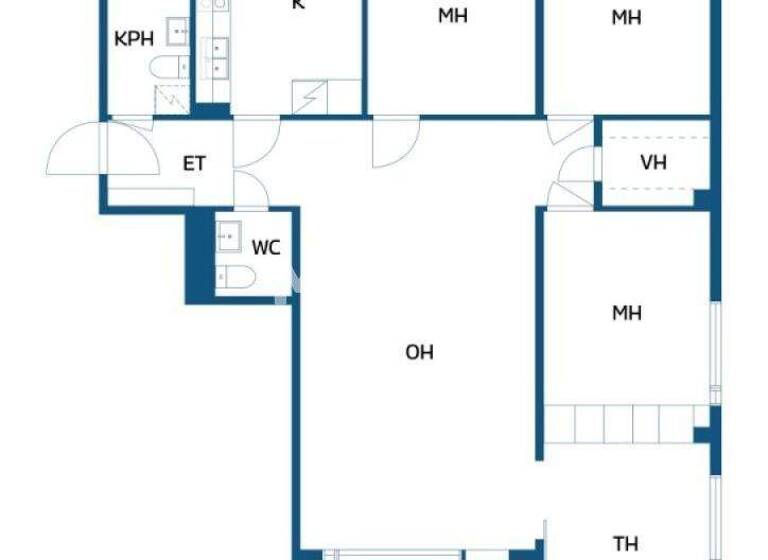 Studio zum Kauf 148.000 € 5 Zimmer 97 m² 1. Geschoss Riutojankatu 1 Turku 20360