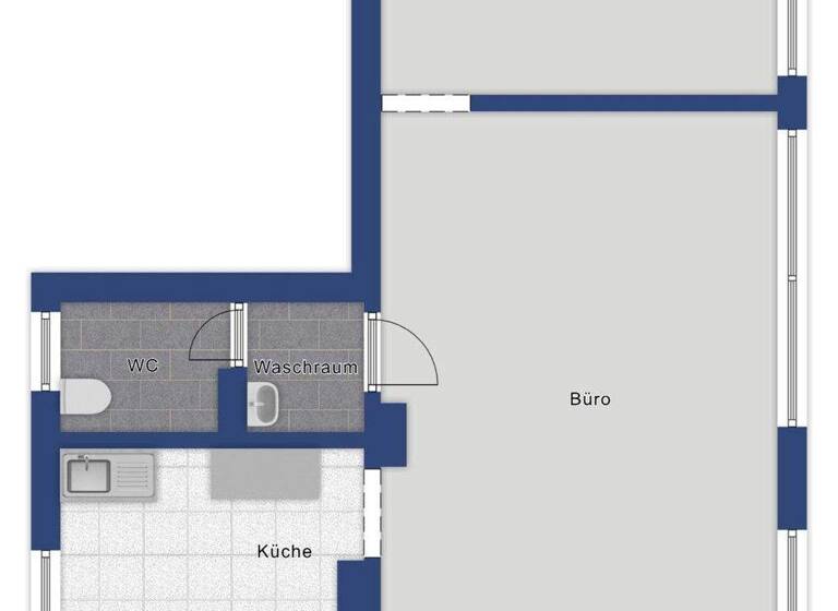 Bürogebäude zur Miete provisionsfrei 9,30 € 3 Zimmer 58,6 m² Bürofläche Castrop Castrop-Rauxel 44575