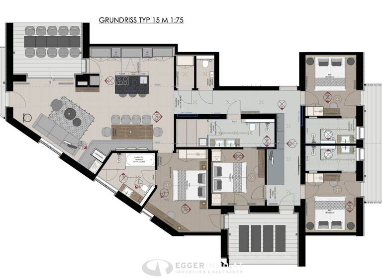 Wohnung zum Kauf 1.250.000 € 5 Zimmer 153,5 m² Zell am See 5700