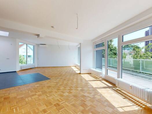 Penthouse zur Miete 3.150 € 5 Zimmer 162,8 m² 2. Geschoss Frankfurt am Main 60439