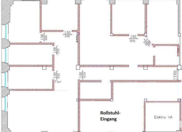 Büro zur Miete 1.850 € 7 Zimmer 217,5 m² Bürofläche Bahnhofstr. 65 Zwönitz 08297