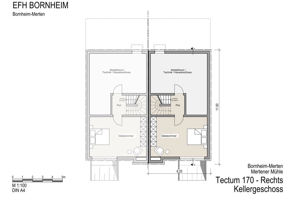 Doppelhaushälfte zum Kauf 499.900 € 6 Zimmer 171 m²<br/>Wohnfläche 320 m²<br/>Grundstück Helmut-Schmidt-Str. 35 Merten Bornheim 53332