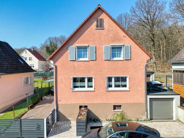 Einfamilienhaus zum Kauf 595.000 € 4 Zimmer 120 m² 408 m² Grundstück Ober-Rosbach Friedrichsdorf 61381