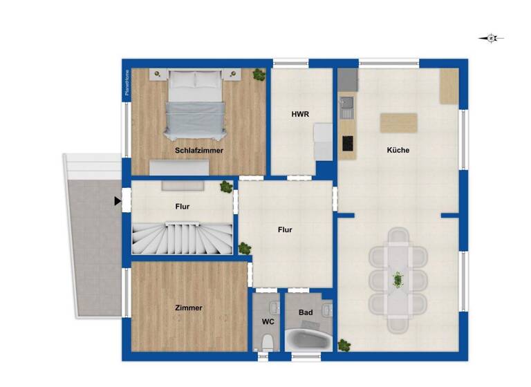 Mehrfamilienhaus zum Kauf 429.000 € 7 Zimmer 157 m² 541 m² Grundstück Weiher Ubstadt-Weiher 76698