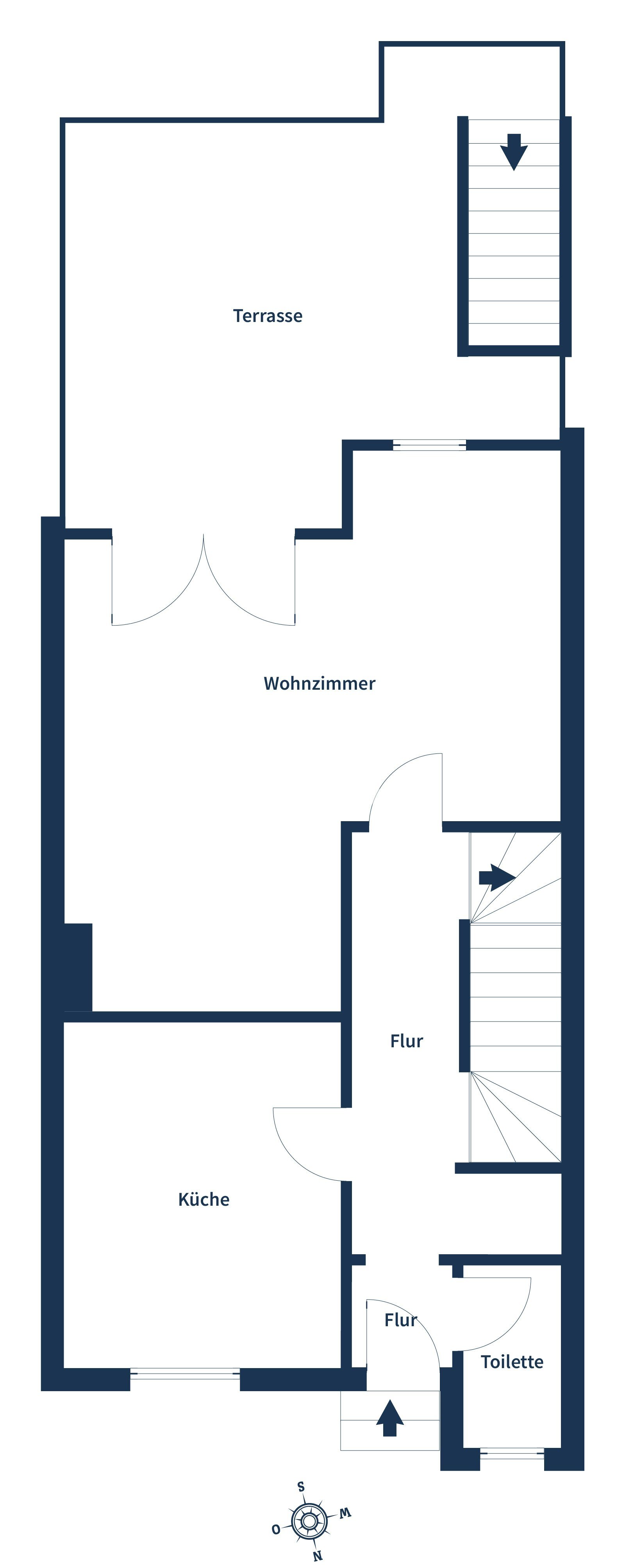 Reihenmittelhaus zum Kauf 379.000 € 5 Zimmer 120 m²<br/>Wohnfläche 320 m²<br/>Grundstück Borbeck-Mitte Essen 45355