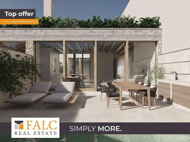 Reihenmittelhaus zum Kauf - Erstbezug provisionsfrei 1.500.000 € 4 Zimmer 190 m² 168 m² Grundstück Palma De Mallorca 07014