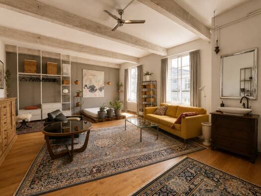 Atelier zum Kauf 448.000 € 1 Zimmer Kaiserstraße Wien 1070