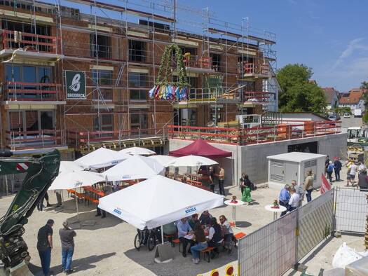 Wohnung zum Kauf - Erstbezug provisionsfrei 325.900 € 2 Zimmer 54,3 m² 2. Geschoss Lange Gasse 2 Kusterdingen 72127