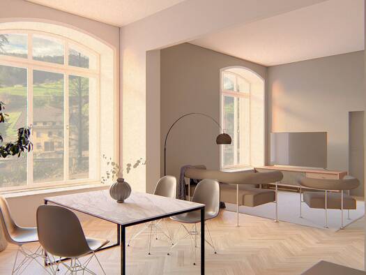 Wohnung zum Kauf - Neubau provisionsfrei als Kapitalanlage geeignet 308.880 € 2 Zimmer 62,4 m² Im Dorf 44a Nordrach Nordrach 77787