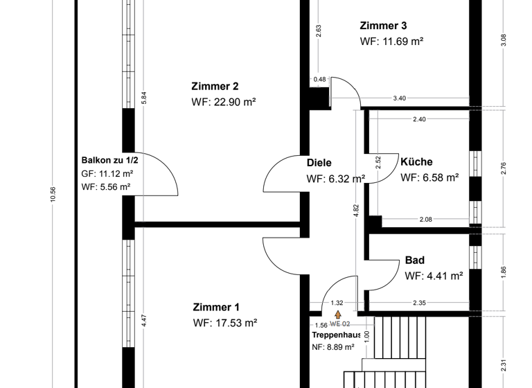 WG-Zimmer zur Miete 600 € 12 m² Geschoss 1/3 frei ab sofort Forststraße 24 Riemerling Hohenbrunn 85521