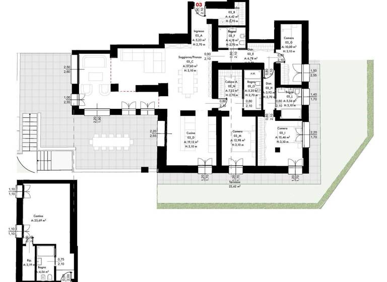 Wohnung zum Kauf - Erstbezug 2.650.000 € 4 Zimmer 293 m² frei ab sofort Desenzano del Garda