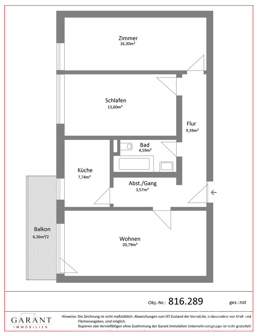 Wohnung zum Kauf 350.000 € 3 Zimmer 77 m²<br/>Wohnfläche 3.<br/>Geschoss Altperlach München 81737