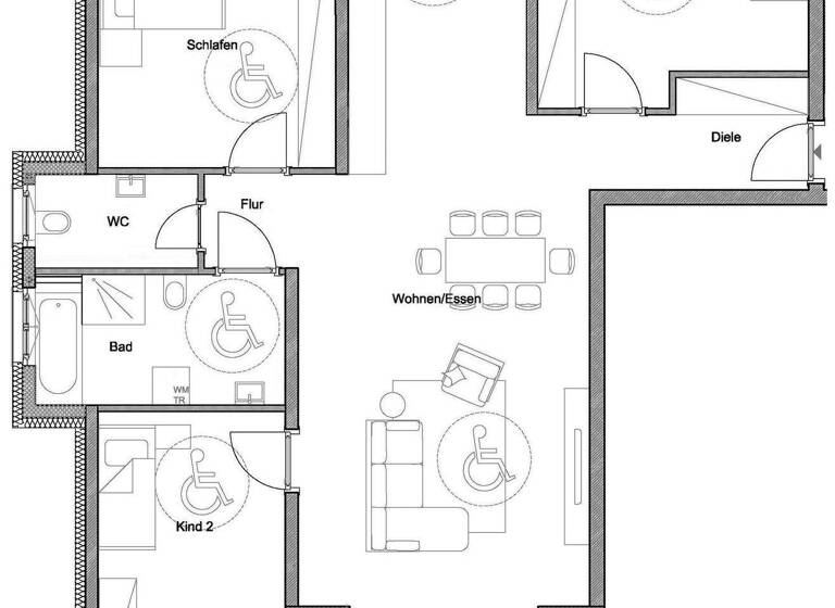 Studio zur Miete - Erstbezug 1.391 € 4 Zimmer 107 m² Mühlstr. 40/1 Mötzingen 71159