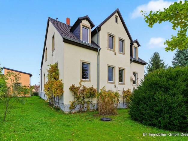 Einfamilienhaus zum Kauf 500.000 € 8 Zimmer 172,8 m² 1.070 m² Grundstück frei ab sofort William-Shakespeare-Straße 2 Klotzsche Dresden 01109