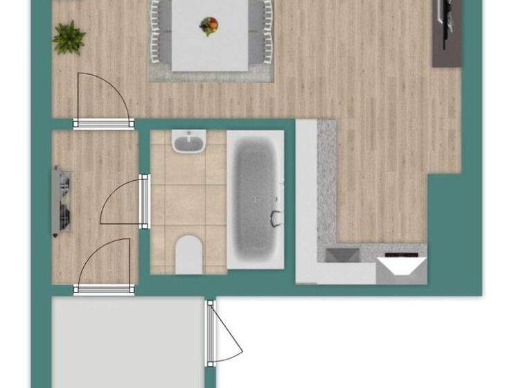 Studio zum Kauf 147.000 € 1 Zimmer 35 m² 2. Geschoss Kornwestheim 70806