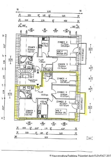 Wohnung zur Miete 650 € 4 Zimmer 77,1 m² frei ab 01.12.2024 Richard-Wagner-Str.50 Graupa Pirna OT Graupa 01796