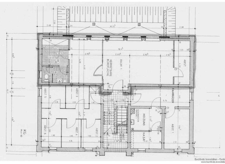 Bürofläche zur Miete 490 € 2 Zimmer 59,8 m² Bürofläche Jesteburg 21266