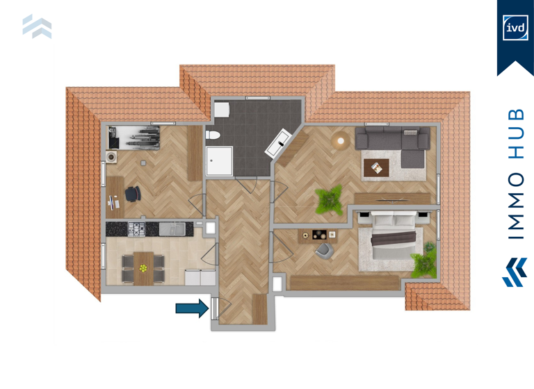 Wohnung zum Kauf 349.000 € 3 Zimmer 83,6 m² 5. Geschoss Gohlis-Mitte Leipzig 04157