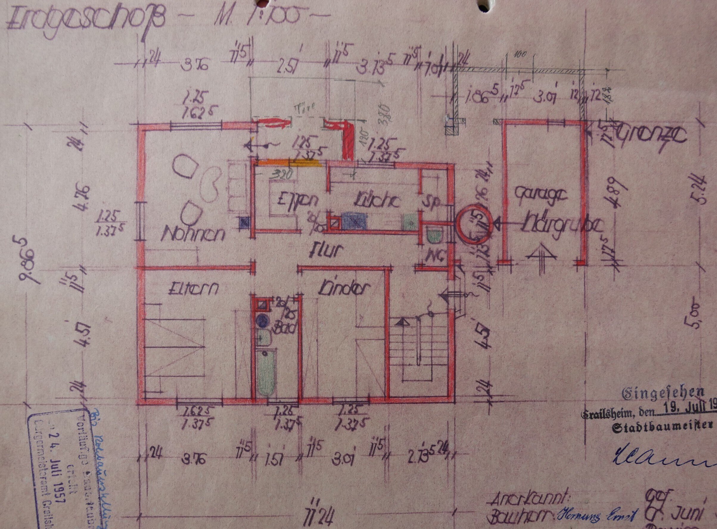 Mehrfamilienhaus zum Kauf 324.500 € 8 Zimmer 155 m²<br/>Wohnfläche 582 m²<br/>Grundstück Altenmünster - östlich II Crailsheim 74564