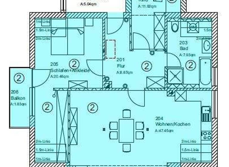 Wohnung zum Kauf provisionsfrei 3 Zimmer 103 m² 1 Geschosse frei ab sofort Reuth Forchheim 91301