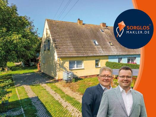 Doppelhaushälfte zum Kauf 79.000 € 3 Zimmer 108,1 m² 2.485 m² Grundstück Eimersleben 39343