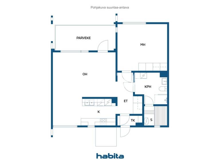 Wohnung zum Kauf 119.000 € 2 Zimmer 58 m² 1. Geschoss Manttaalikatu 6 Seinäjoki 60320
