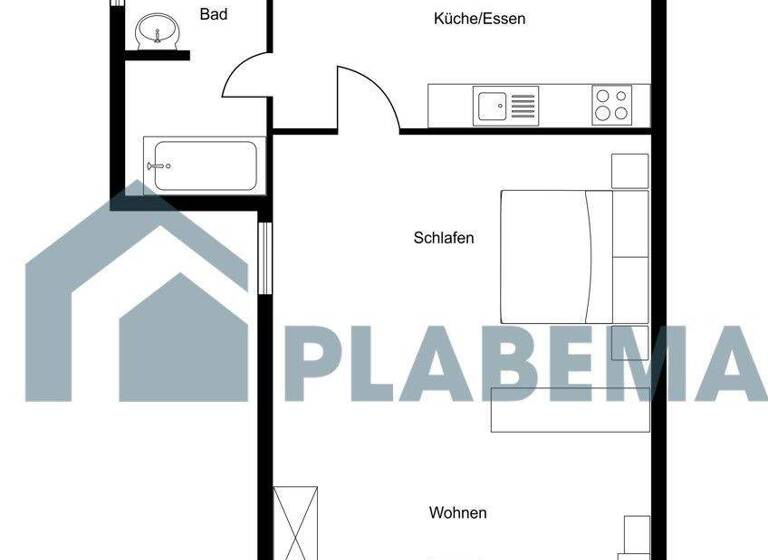 Wohnung zur Miete 868 € 2 Zimmer 87 m² 2. Geschoss Blutstraße 15 Parchim 19370