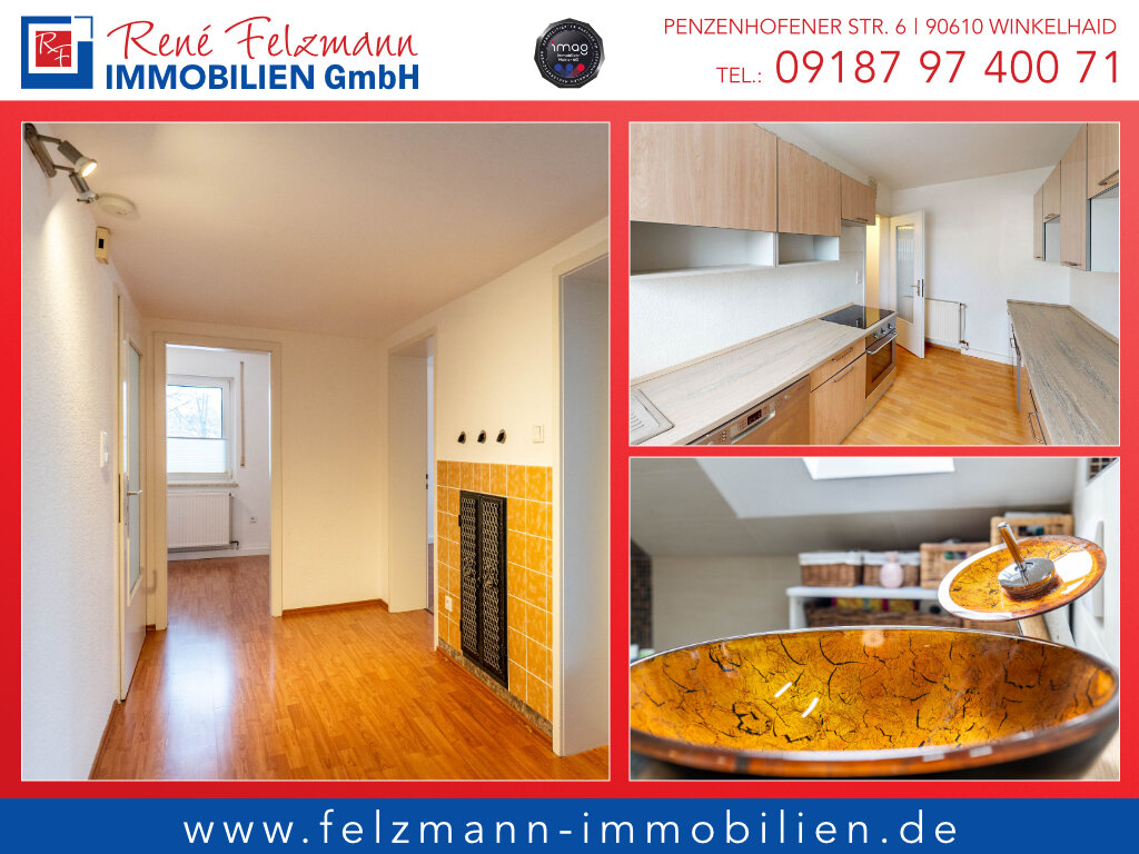 Wohnung zum Kauf 285.000 € 5 Zimmer 105,6 m²<br/>Wohnfläche 1.<br/>Geschoss Altdorf Altdorf 90518