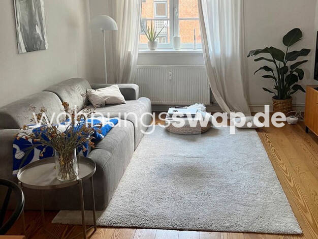Studio zur Miete Tauschwohnung 625 € 2 Zimmer 56 m² 1. Geschoss Winterhude Hamburg 22303