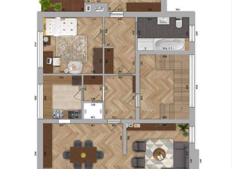 Penthouse zum Kauf 499.000 € 4 Zimmer 135,8 m² 3. Geschoss Marienthal Hamburg / Marienthal 22043