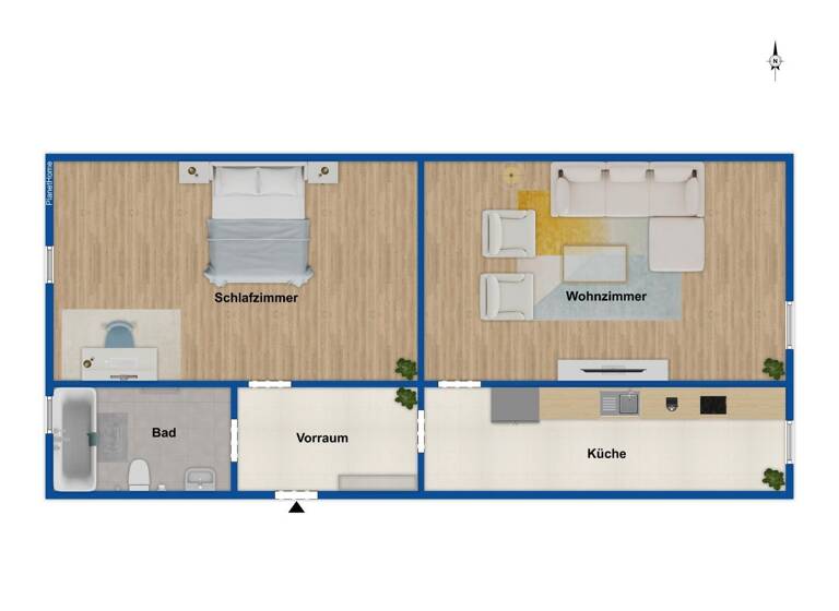 Wohnung zum Kauf 180.000 € 2 Zimmer 48 m²<br/>Wohnfläche Südstadt Hannover 30171