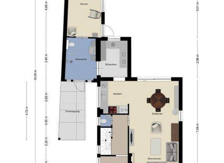 Haus zum Kauf 1.150.000 € 5 Zimmer 128 m² 815 m² Grundstück utrechtsestraatweg 31 rhenen 3911 TR
